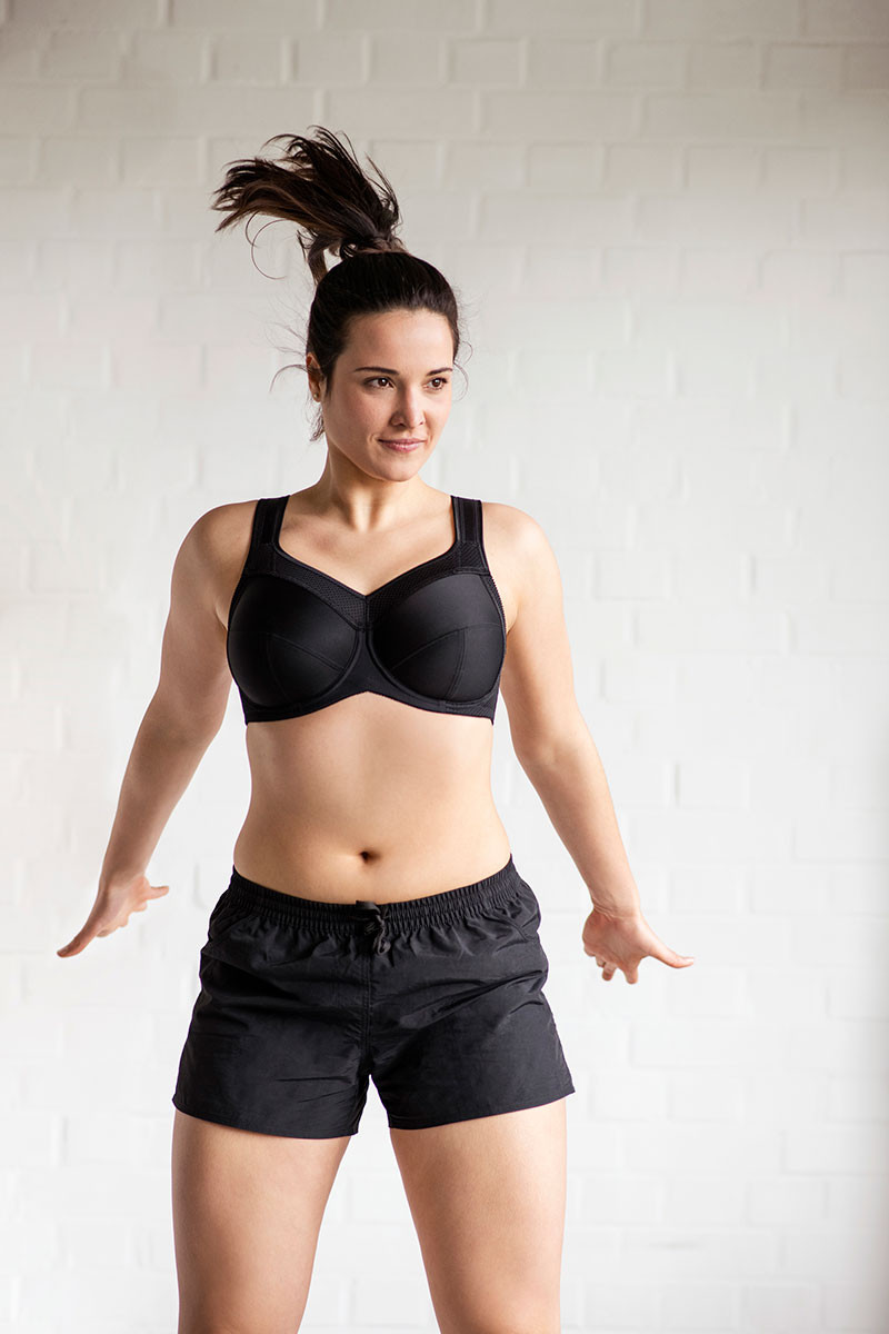 Kate SportBH - schwarz von Ulla